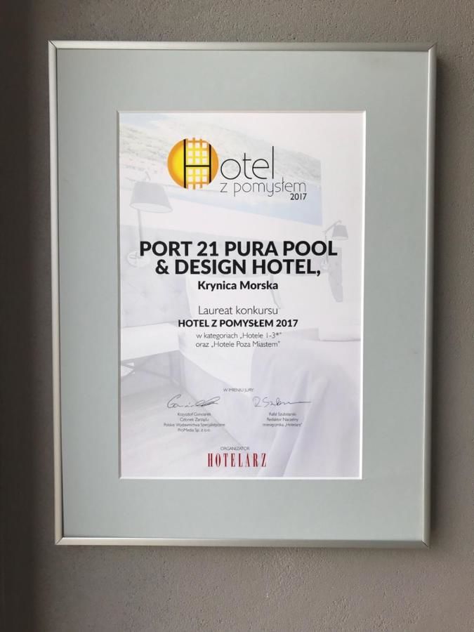 Отель Port 21 Pura Pool & Design Hotel - Adults Only Крыница-Морска-33